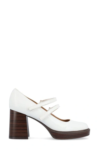 Journee Collection Tru Comfort Foam Shasta Mary Jane Pump In Bone