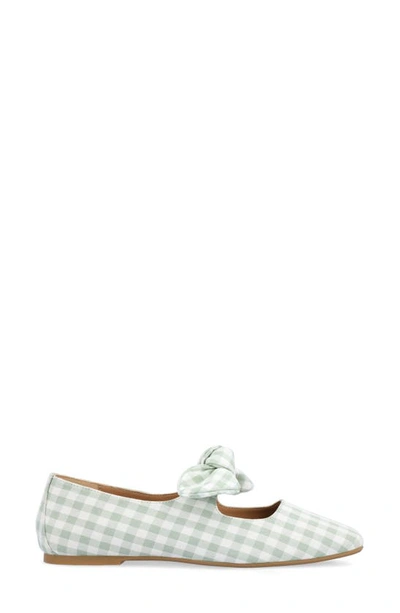 Journee Collection Seraline Ballet Flat In Sage