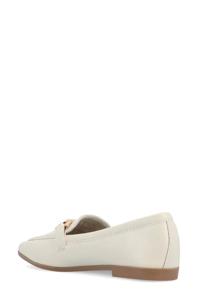 Shop Journee Collection Mizza Bit Loafer In Bone