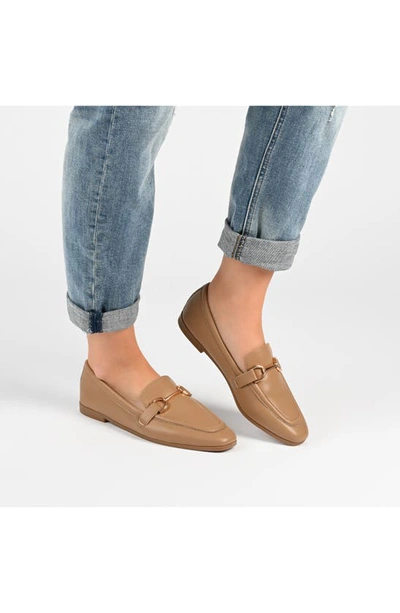 Journee Collection Collection Women's Tru Comfort Foam Wide Width Mizza Flats In Bone