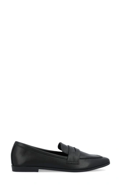 Journee Collection Myeesha Penny Loafer In Black