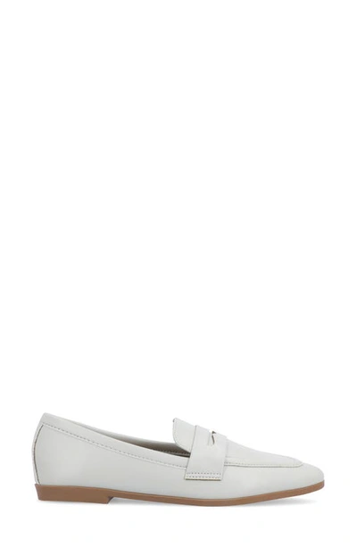 Journee Collection Women's Myeesha Slip-on Loafers In Grey