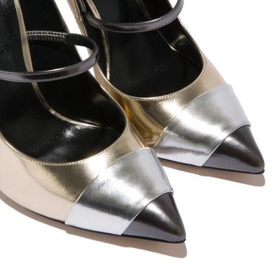 Shop Casadei Blade In Gold