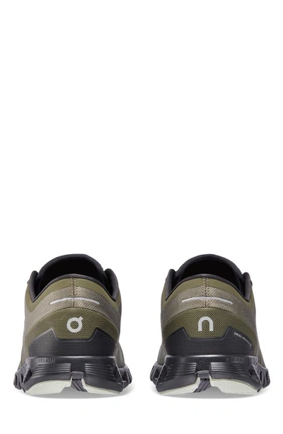 Shop On Cloud X 3 Training Shoe In Olive/ Reseda