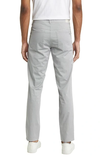 Brax Cooper Microprint Ultralight Five-pocket Pants In Sesame