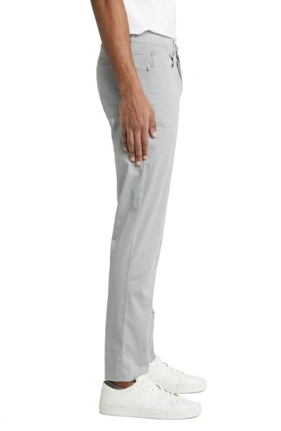 Brax Cooper Microprint Ultralight Five-pocket Pants In Sesame