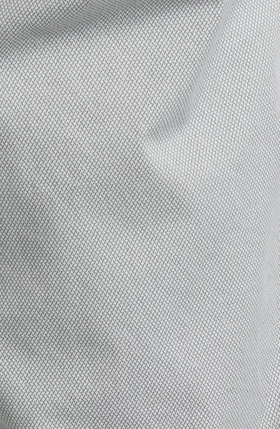 Shop Brax Cooper Microprint Ultralight Five-pocket Pants In Sesame