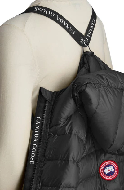 Canada Goose Cypress Hooded Quilted Shell Down Jacket In Black