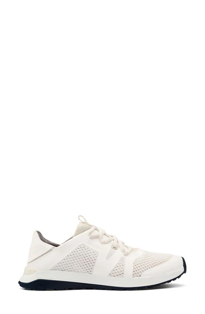Shop Olukai Huia Sneaker In White / White