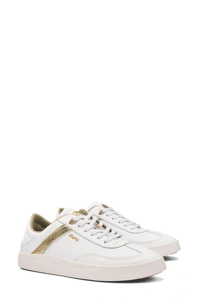 Shop Olukai Haupu Sneaker In White / White