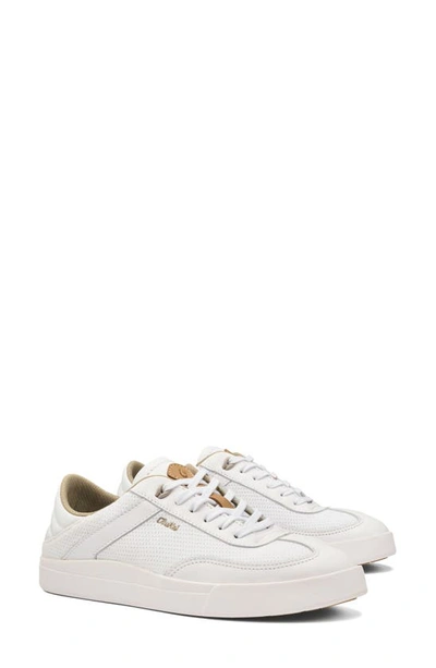 Shop Olukai Kilea Sneaker In White / White