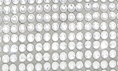Judith Leiber Gemma Crystal-embellished Clutch-on-chain In Silver Rhine