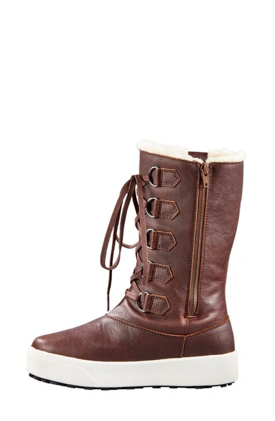 Shop Baffin Yorkville Waterproof Winter Boot In Brown