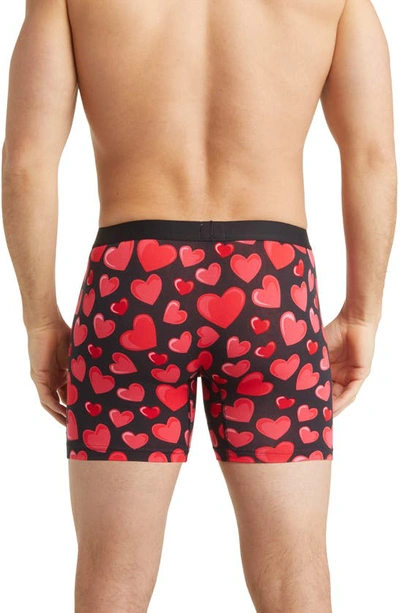 Shop Meundies Boxer Briefs In Racing Hearts