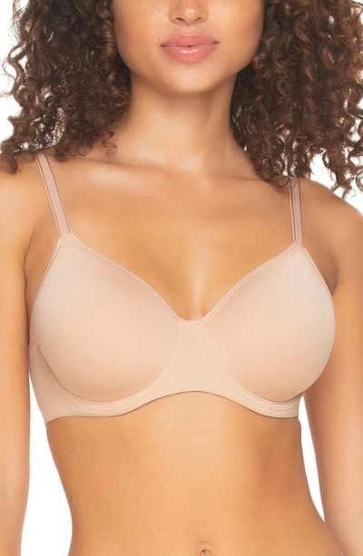 Shop Felina Topaz Contour Bra In Warm Nude