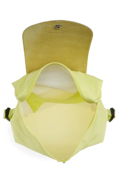 Shop Longchamp Le Pliage Club Backpack In Yellow