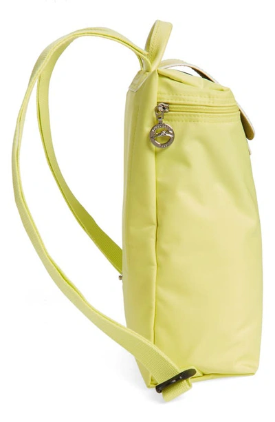 Shop Longchamp Le Pliage Club Backpack In Yellow