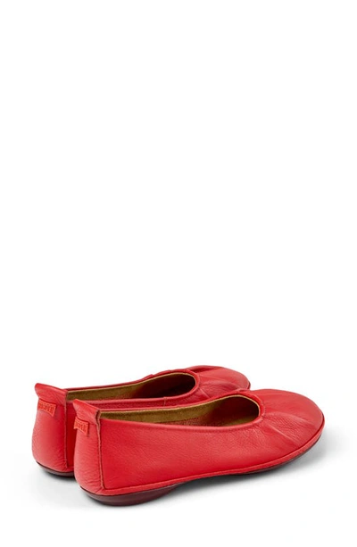 Shop Camper Right Nina Ballet Flat In Bright Red