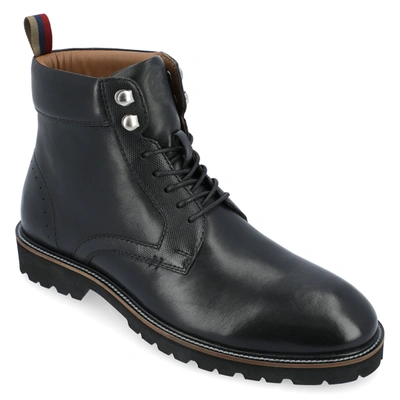 Shop Thomas & Vine Simeon Plain Toe Ankle Boot In Black