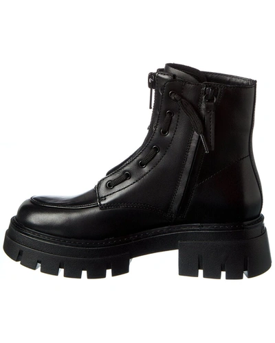 Shop Ash Lynne Leather Boot In Black