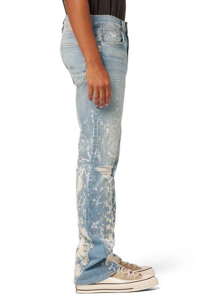 Shop Hudson Walker Paint Splatter Flare Jeans In Painter