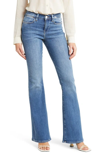 Shop Frame Le High Waist Flare Jeans In Toledo