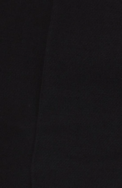 Shop Valentino Flare Crepe Couture Pants In 0no-nero