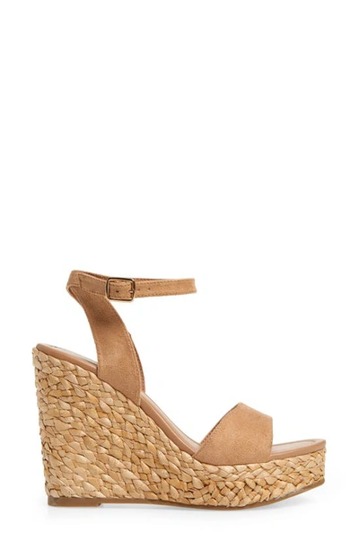 Shop Bp. Ginny Espadrille Ankle Strap Wedge Sandal In Tan