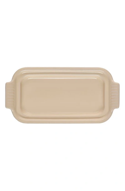 Shop Le Creuset Heritage Butter Dish In Caribbean