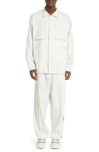 Shop Y-3 Classic Sport Uniform Coach's Jacket In Orbit Grey