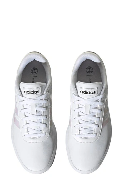 Shop Adidas Originals Court Platform Sneaker In White/ White/ Black