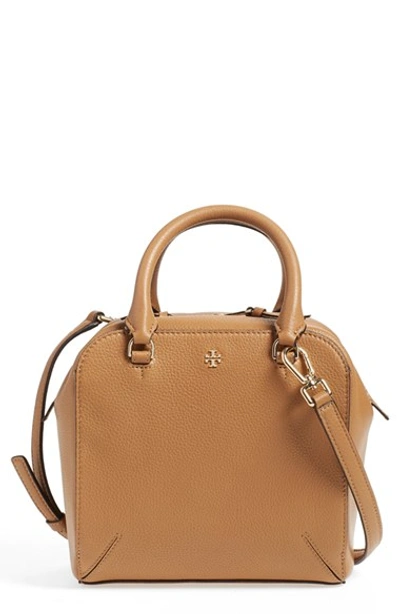 ハンドバッグ [ToryBurch] ROBINSON PEBBLED SMALL SATCHEL - TIGER S EYE Tory Burch Robinson Pebbled Small Satchel Tiger'S Eye | Tote