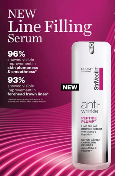 Shop Strivectin Anti-wrinkle Peptide Plump™ Line Filling Bounce Serum, 1 oz