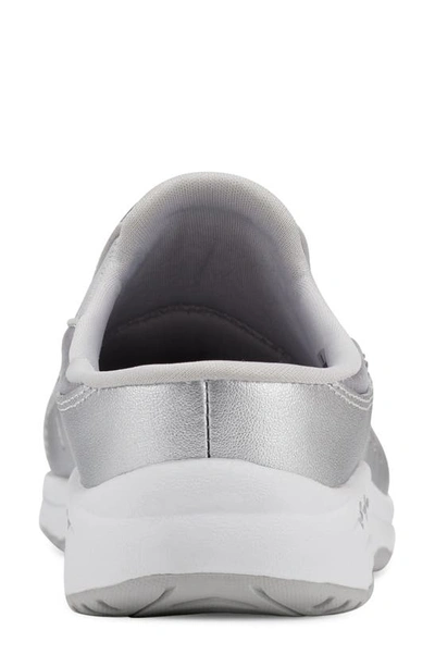 Shop Easy Spirit Travelstones Sneaker In Silver 040