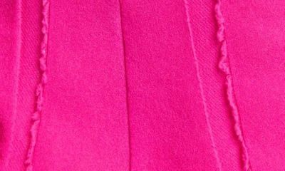 Shop Acne Studios Egaia Semisheer Nylon Turtleneck Top In Fuchsia Pink