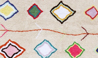 Lorena Canals Kaarol Washable Cotton Rug In Brown Tones