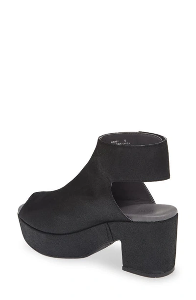 Chocolat Blu Gabby Block Heel Sandal In Black Shimmer