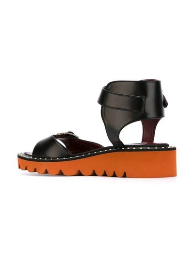 Stella Mccartney odette Platform Sandal women In Black ModeSens