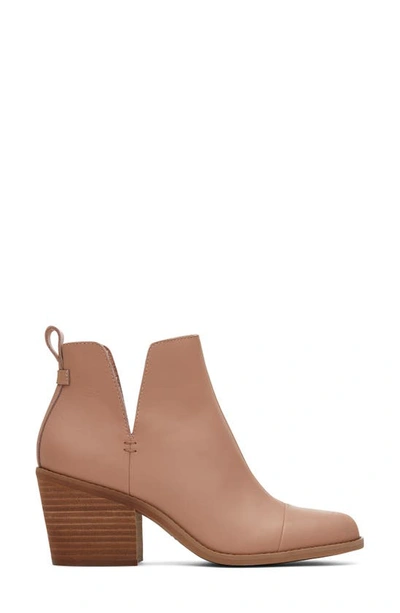 Shop Toms Everly Cutout Boot In Brown