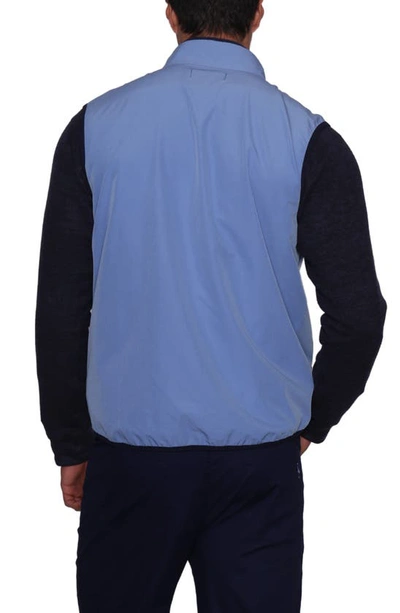 Shop Tailorbyrd Waterproof Performance Vest In Peri Blue