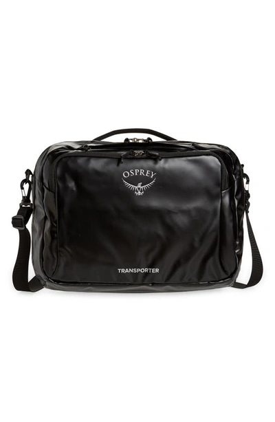 Shop Osprey Transporter 20-inch Boarding Bag In Black