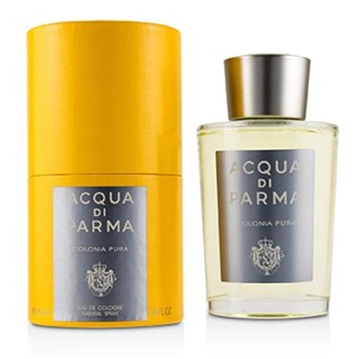 Shop Acqua Di Parma 228816 6 oz Colonia Pura Eau De Cologne Spray For Mens In Yellow