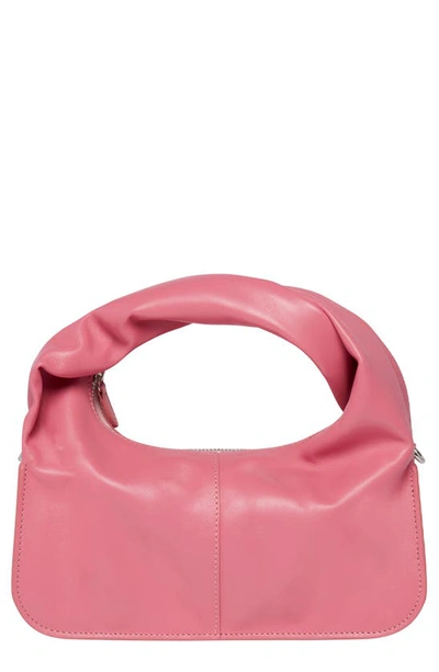 Shop Yuzefi Wonton Leather Bag In Gum