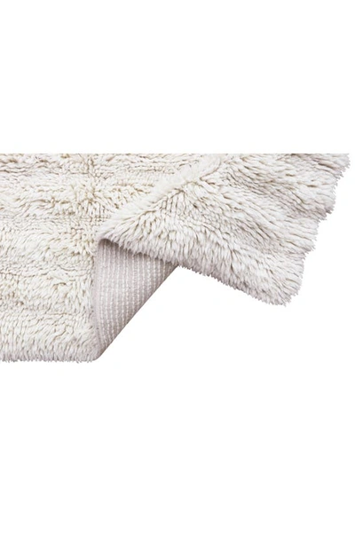 Lorena Canals Dunes Woolable Washable Wool Rug In Beige Tones