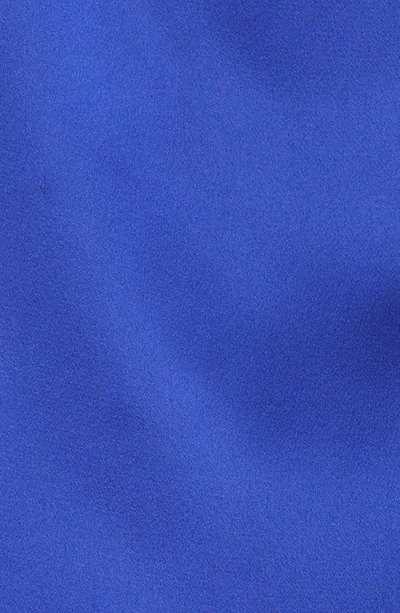Shop Stella Mccartney O-ring Cutout Satin Camisole In 4200 - Sapphire Blue