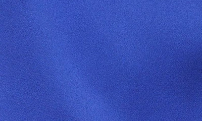 Shop Stella Mccartney O-ring Cutout Satin Camisole In 4200 - Sapphire Blue