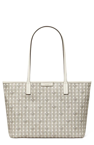 Shop Tory Burch Small Ever-ready Zip Tote In New Ivory