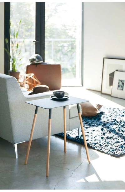 Yamazaki Rectangular Side Table In Black