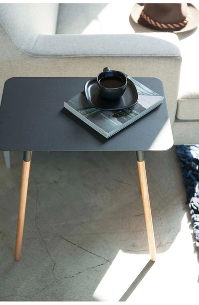Yamazaki Rectangular Side Table In Black