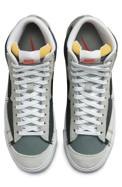 Shop Nike Blazer Mid Pro Club Sneaker In Light Smoke Grey/ Black